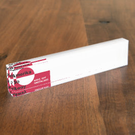 Independant Greenland Namensplakette