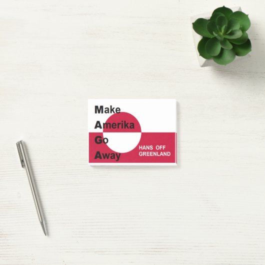 Independant Greenland Post-it Klebezettel (Büro)