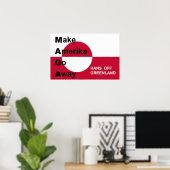 Independant Greenland Poster (Heimbüro)