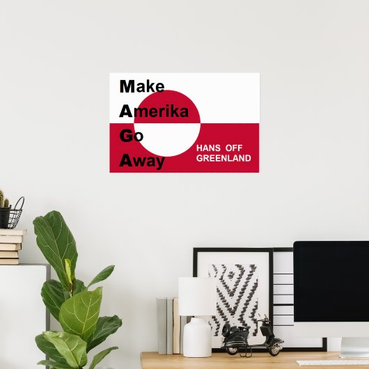 Independant Greenland Poster (Heimbüro)