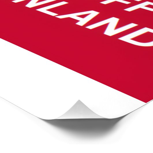 Independant Greenland Poster (Ecke)