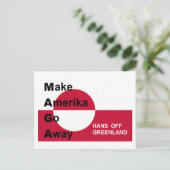 Independant Greenland Postkarte (Stehend Vorderseite)