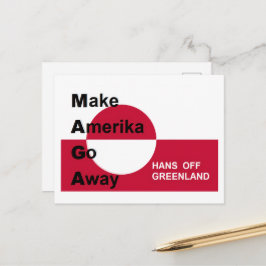 Independant Greenland Postkarte