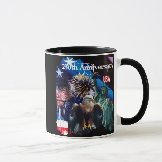 Independence Day 2026 250th Anniversary Tasse (Rechts)