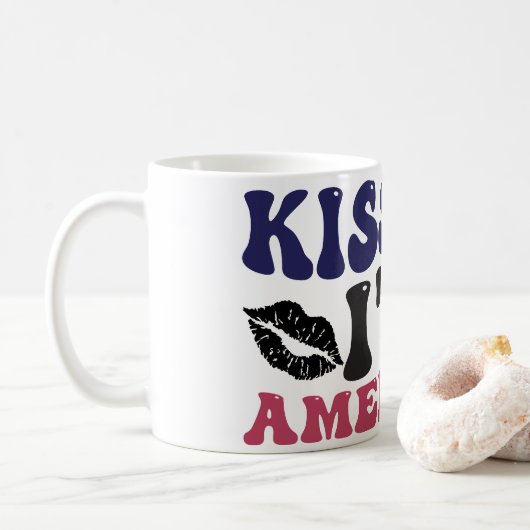 Independence Day,4th of july shirt,patriotic shirt Kaffeetasse (Mit Donut)