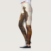 Independence Day cowboy image. Leggings (Links)