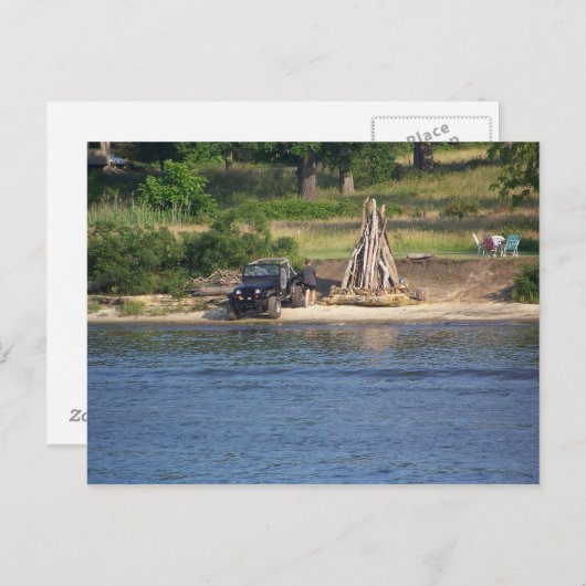 Independence Day Postkarte (Vorne/Hinten)