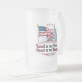Independence Day - Statue of Liberty Mug Mattglas Bierglas (VorderseiteRechts)