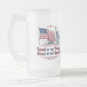 Independence Day - Statue of Liberty Mug Mattglas Bierglas (Links)