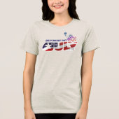 Independence Day | Women Tri-Blend Shirt (Vorderseite)