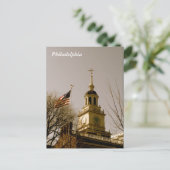 Independence Hall Postkarte (Stehend Vorderseite)