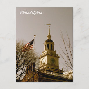 Independence Hall Postkarte