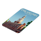 Independence Hall USA Magnet (Linke Seite)
