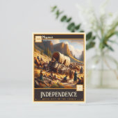 Independence, Missouri | Vintage Postkarte (Stehend Vorderseite)