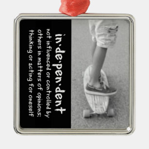 Independence Ornament Aus Metall