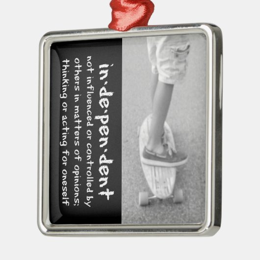 Independence Ornament Aus Metall (Links)