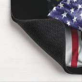 Independence US Flag Dutch Shepherd Mousepad (Ecke)