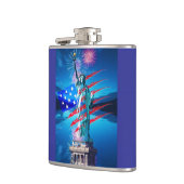 INDEPENDENCE Vinyl Wrapped Flask Flachmann (Links)