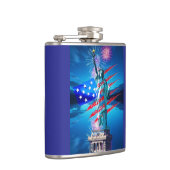 INDEPENDENCE Vinyl Wrapped Flask Flachmann (Rechts)