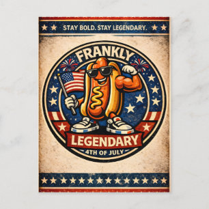 Independent Dawg - Foodie Fiend Postkarte