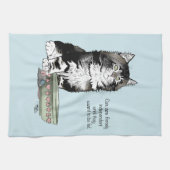 Independent Kitten Bowl Funny Geschirrtuch (Horizontal)