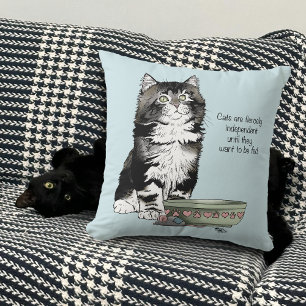 Independent Kitten Bowl Funny Kissen