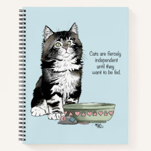 Independent Kitten Bowl Funny Notizblock