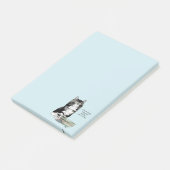 Independent Kitten Bowl Funny Post-it Klebezettel (angewinkelt)