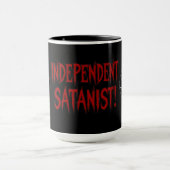 Independent Satanist Tasse (Zentrum)