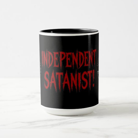 Independent Satanist Tasse (Zentrum)
