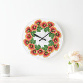 Inder Blanketflower Wanduhr (Zuhause)