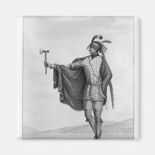 Inder der Nation von Kaskaskia Magnet