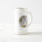 Inder mit Baby Bierglas (VorderseiteRechts)