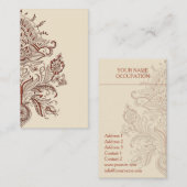 Inder Paisley - Visitenkarte (Vorne/Hinten)