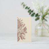 Inder Paisley - Visitenkarte (Stehend Vorderseite)