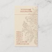 Inder Paisley - Visitenkarte (Rückseite)