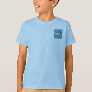 Inder stützt Ferien - Schildkröte unter T-Shirt