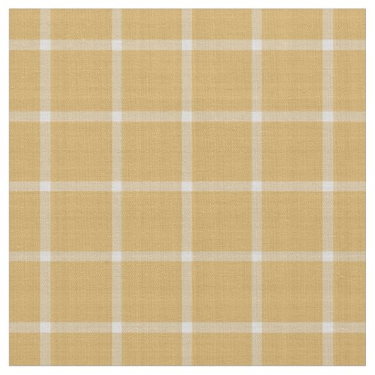 Indergelb Fensterpaneel Gingham Stoff (Nahaufnahme)