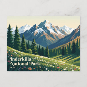 Inderkilla-Nationalpark Indien Postkarte
