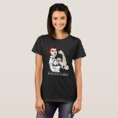 Indestructible Social Worker Pin Up T-Shirt (Vorne ganz)