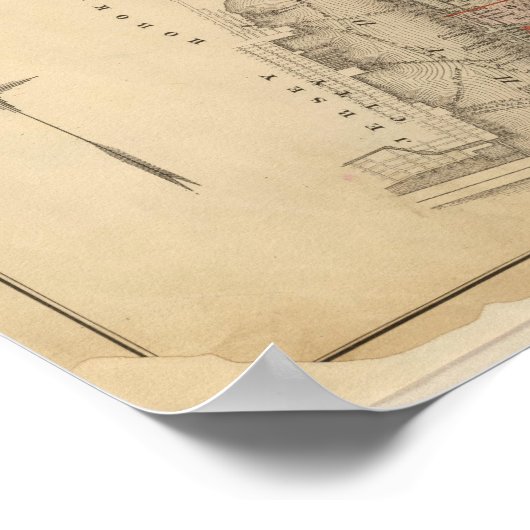 Index Atlas, Stadt New York Poster (Ecke)