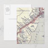 Index für die Teller in der Erhebung der Straßen Postkarte (Vorne/Hinten)