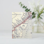 Index für die Teller in der Erhebung der Straßen Postkarte (Stehend Vorderseite)