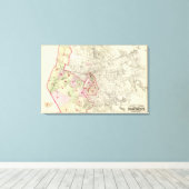 Index-Karte Leinwanddruck (Insitu (Holzboden))