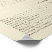 Index Neuer topographischer Atlas Poster (Ecke)
