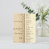 Index New Rochelle Postkarte (Stehend Vorderseite)