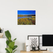 Index Peak reflektiert in den Mud Lake auf Poster (Heimbüro)