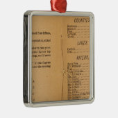 Index Rand McNallys Arizona Silbernes Ornament (Rechts)