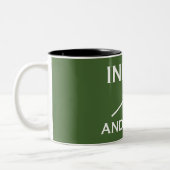 Index und Kälte Zweifarbige Tasse (Links)