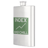 Index und Schauer Flachmann (Links)